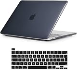 Se7enline MacBook Pro 13 Inch Hard Shell Case Crystal Black A2338 A2251 A2289
