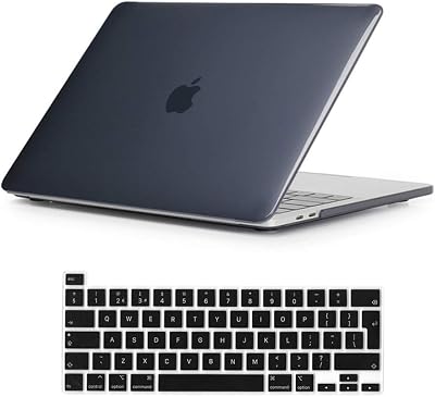 Se7enline MacBook Pro 13 Inch Hard Shell Case Crystal Black A2338 A2251 A2289
