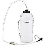 PESIKO 1L Brake Bleeder Bottle One Way Check Valve, Brake Fluid Bottle | 24 inch Tube and Rubber Connector, Collect Waste Brake Fluid