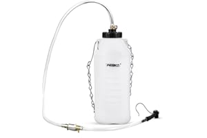 PESIKO Brake Bleeder Kit, 1L Brake Bleeder Bottle with One Way Check Valve 24 inch Tube and Rubber Connector for Collect Brake Fluid