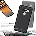 TUDIA DualShield Designed for LG V35 ThinQ Case, [Merge] Heavy Duty Dual Layer Slim Hard Case for LG V35 ThinQ (Matte Black)
