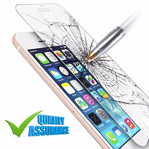 iPhone 6 Plus | 6s Plus Screen Protector - [HD Clear] [Japanese Material] 9H Anti Shock Tempered Glass for Apple iPhone 6 Plus/6s Plus