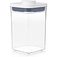 OXO Good Grips POP Container, Airtight Food Storage | Kitchen Essentials, Pantry, Baking, Airtight Push-Button Seal, Snacks,
