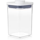 OXO Good Grips POP Container, Airtight Food Storage | Kitchen Essentials, Pantry, Baking, Airtight Push-Button Seal, Snacks,