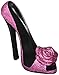 Pink Rose Shoe Phone Holder 5.25x2.5x5.25