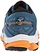 Mizuno Men's Wave Horizon 2 Running Shoe, Blue Sapphire/Bright Marigold/Black, 10 D US