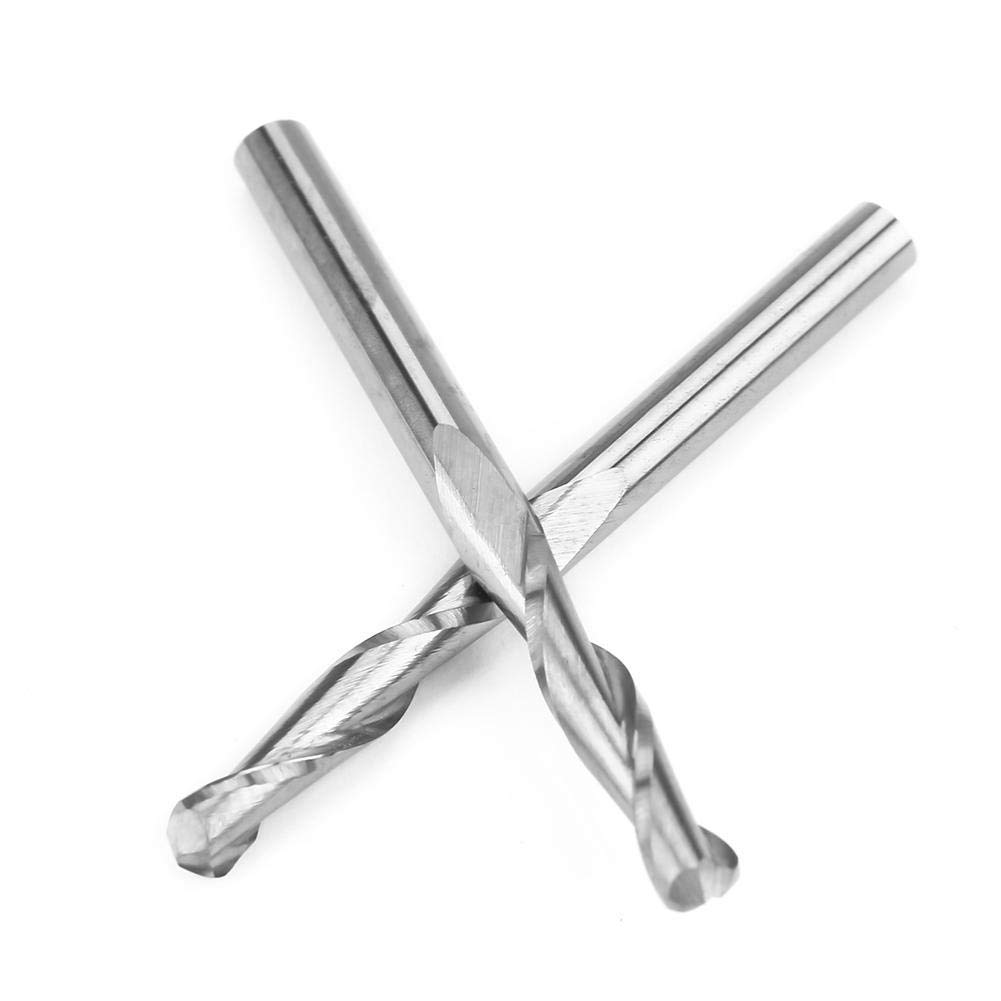 YWBL-WH End Mills 3.175 x17mm Double Flutes Carbide CNC Bits 10Pcs Used in cutting and engraving, milling cutter