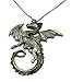 Flying Steel Dragon with knife Necklace