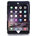 iPad Mini 2 Case,iPad Mini Case, iPad Mini 3 Case,iPad Mini Retina Case, BENTOBEN Anti-slip Shock-Absorption Silicone PC High Impact Resistant Hybrid Three Layer Armor Protective Case Cover Black&Gray