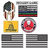 7-Pack Truck, Jeep Stickers & USA Flag 6