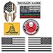 7-Pack Truck, Jeep Stickers & USA Flag 6