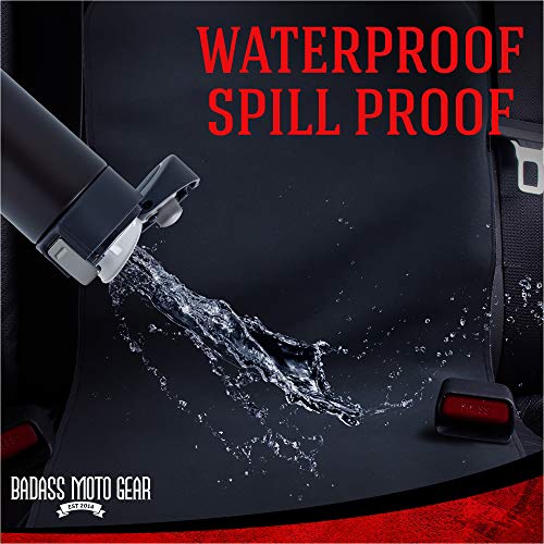 image for Badass Motogear Premium Waterproof Car Seat Cover | Auto & Truck Front