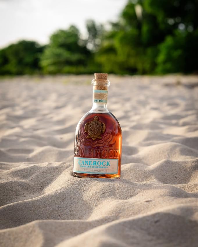 CANEROCK - Barbados Spiced Rum, infundiert mit Kokosnuss, Vanille und Ingwer - Goldmedaille bei den World Rum Awards 2023-40% Alkohol - 70 cl 4