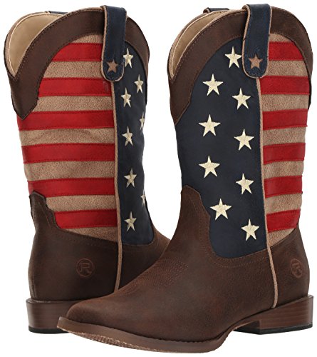 Roper Baby American Patriot, Brown, 8 M US Toddler