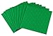 Strictly Briks Premium Green Stackable Base Plates, 6 x 6 Inches, 10 Pack Bundle with Green Building Bricks, 80 Pieces