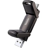256GB Dual USB C Flash Drive,Vezzio External SSD Up to 1000MB/s 2-in-1 Type C + USB 3.2 Memory Stick, Thumb Drive Compatible with iPhone 15/16/17 Series/Android Phone/MacBook/Audio/Windows