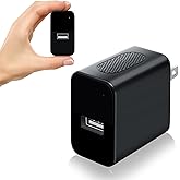 XISRU Portable Motion Detection Camera, USB Charger Design, No WiFi Needed, Compact Surveillance Device for Home &amp; Office
