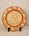 Your Hearts Delight Pass Along Poem Wooden Plate, 11-3/8-Inch
