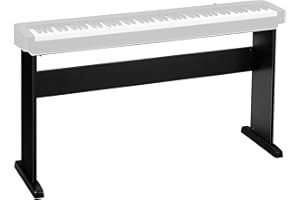 PenyPeal CS-46 Keyboard Stand Compatible for Casio Digital Piano CDP-S360/EP-S330BK/EP-S130BK/EP-S120BK/EP-S320BK, CDP-S160/CDP-S110/CDP-S100/CDP-S150 (Only), Wooden, Black