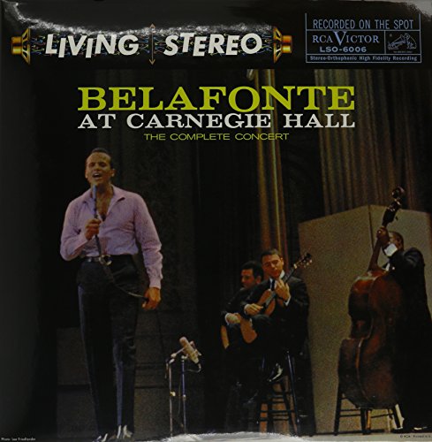 Album Art for Belafonte at Carnegie Hall by Harry Belafonte
