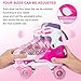 Otw-Cool Adjustable Roller Skates for Girls and Women, All 8 Wheels of Girl's Skates Shine, Safe and Fun Illuminating for Kids