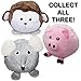 Jumbo Stuffed Animal Storage Bean Bag - 