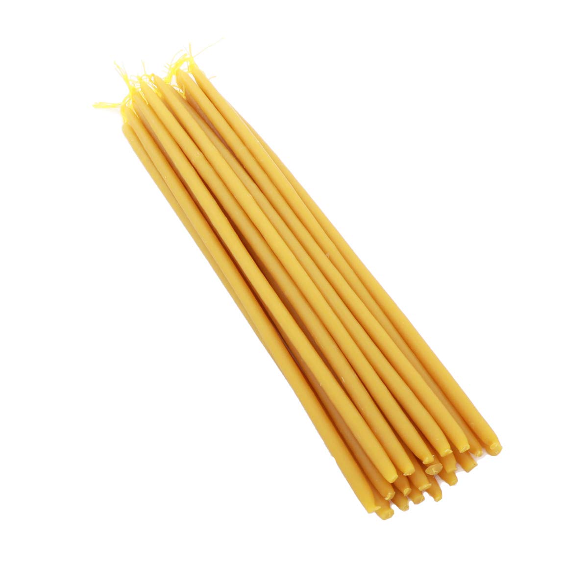 NKlaus 370g (Approx. 50 pcs.) Candles 100% Beeswax L: 24cm Handmade Greece 36321