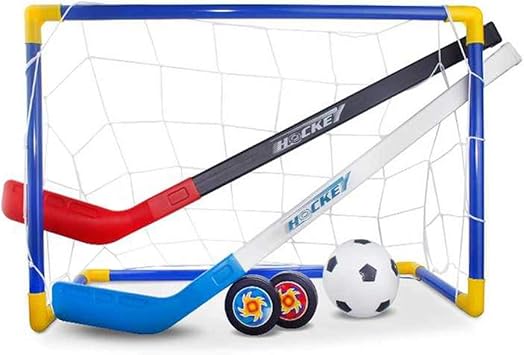 Kids Toys Sports Soccer Goal 2 In 1 Mini Portable Assembly
