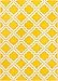 Modern Rug Calipso Yellow (3'3'' x 5') Lattice Trellis Accent Area Rug Entryway Bright Kids Room Kitchn Bedroom Carpet Bathroom Soft Durable Area Rug