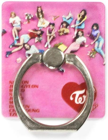 Fanstown Kpop Image Phone Finger Ring Holder & Stand,Grip Kickstand (Twice C)