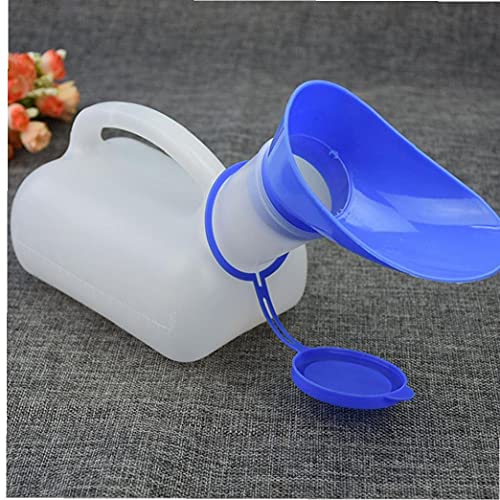 1000ml Unisex urinoir Fles met Deksel Portable Emergency Man Vrouw Pee Potty voor Hospital Travel Car Emergency - Afbeelding 5