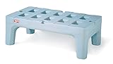 Metro HP2230PDMB Bow-Tie Polyethylene Dunnage Rack