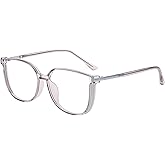 GUDVUE Blue Light Glasses For Woman, Computer Reading/Gaming/Phones Glasses, Anti Glare/UV400/Eye Strain