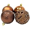 Bronzen kerstballen