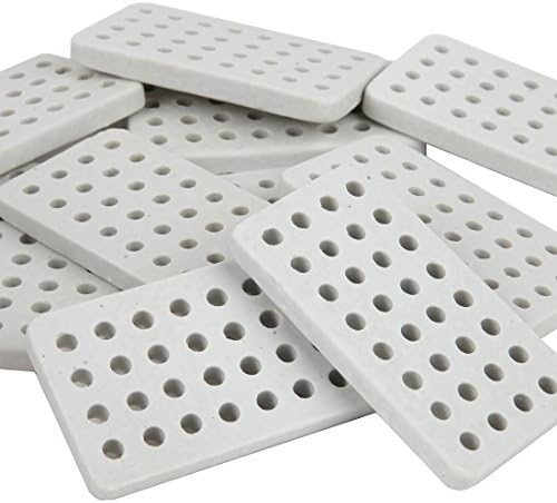 CERAMIC GRILL BRICK SET FOR GAS AND ELECTRIC GRILLS (SET OF 30)