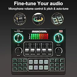 Bluetooth Audio Mixer Live Sound Card Audio