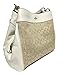 COACH Lexy Shoulder Bag in Outline Signature khaki/chalk F57612
