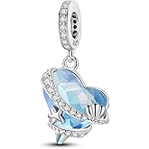 MULA 925 Sterling Silver Charms for Bracelets and Necklaces Lipstick and Bag Dangle Pendants Tower Camera Beads Jewelry Charms for Women