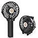 D-FantiX Small Portable Fan Battery Operated Personal Fan Mini USB Rechargeable Handheld Fan for Home, Travel, Bedroom and Office (Black)