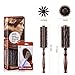 Round Barrel Hair Brush with Boar Bristle, Hairbrush for Blow Drying Curling & Straightening Short to Long Hair 2