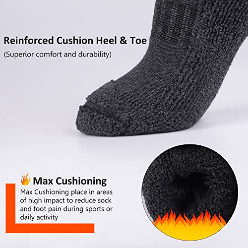 Men Thermal Socks with Ultra Warm and Heat Thick for Winter Cold Weather 4 pack - Thumbnail 3