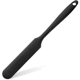 Patelai Silicone Wax Spatula Non Stick Reusable Hair Removal Stick,Black | Large Applicator Ideal for Body Waxing, Home and Salon Use, Works with Hard Wax and Mixing Resin, Easy Clean Design