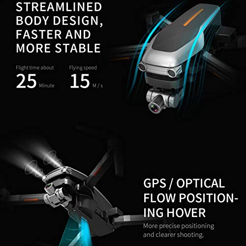 Drohne-Mit-Kamera-HD-4K-Live-Uebertragung-Faltbar-RC-Quadcopter-Mit-FPV-Wlan-Live-Uebertragung-Fixed-point-Surround-Gesture-Shooting-RecognitionOne-Key-StartLanden-Headless-Modus-Fuer-Anfaenger