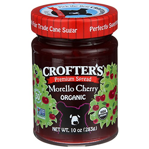 Crofter's Organic, Premium Spread, Morello Cherry, 10 oz(Pack of 2)