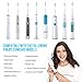 Laffino Sonicare Replacement Toothbrush Heads for Philips Sonicare DiamondClean, Healthywhite,HealthyWhite+,FlexCare+,FlexCare Platinum，Sonicare for Kids,PowerUp,EasyClean,3 Series Gum Health(8 Pack)