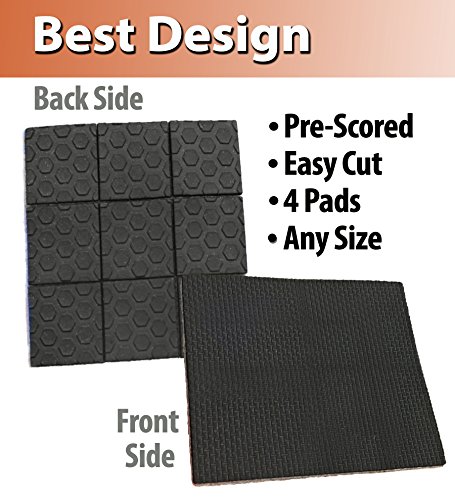 SlipToGrip-GRIPPER-Multi-Size-Make-4-1-2-1x2Pre-Scored-to-Make-Multiple-Sizes-38Heavy-Duty-Felt-Core-With-Anti-Slip-Rubber-No-nails-No-glue-Patent-Pending