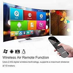 Air Remote,WeChip 2.4G Wireless Keyboard W1 Remote