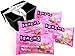 Heart 2 Heart Tiny Conversation Hearts, 7 oz Bags in a BlackTie Box (Pack of 4)