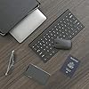 seenda Wireless Keyboard and Mouse, Ultra Compact Rechargeable Small Keyboard and Mouse Combo with USB Receiver Low…