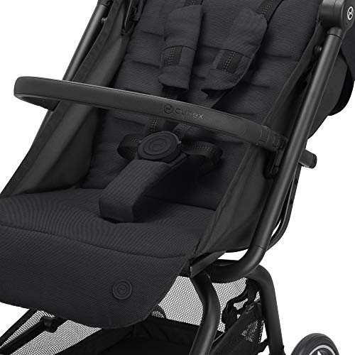 Cybex Eezy S 2 Lightweight Travel Baby Stroller For 6 Months Compatible With Infant Car Seats Compact Fold Stands For Storage All Terrain Wheels Deep Black Pricepulse